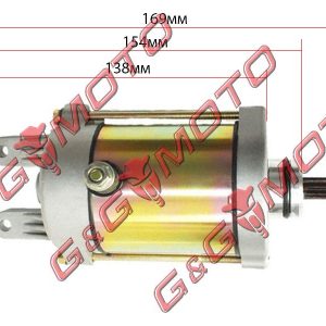 СТАРТЕР KYMCO GRAND DINK 250 B&W 250 X CITING PEOPLE 250 9 ЗЪБА 12V ВЪРТЕНЕ ДЯСНО ↻ РАВЕН НА КОД RMS 246390272