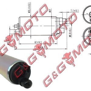 БЕНЗИНОВА ПОМПА HONDA SH 125-150-300 РАВНА НА КОД RMS 121660080