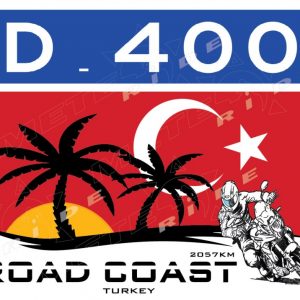 СТИКЕР Шосе D-400