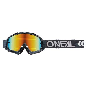 ОЧИЛА ЗА КРОС O’NEAL B-10 Camo V.22 black/white--iridium red lens