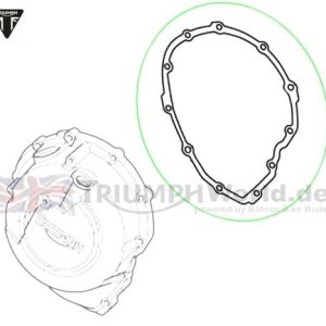 Гарнитура капак съединител T1260141 Triumph Tiger 800