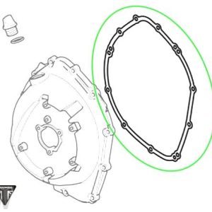 Гарнитура капак съединител Triumph Tiger 1200 T1261430
