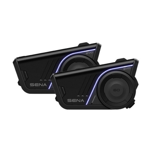 Интерком за каска Sena 60S-EVO-01D Bluetooth 5.3 & Mesh 3.0 Intercom™ double