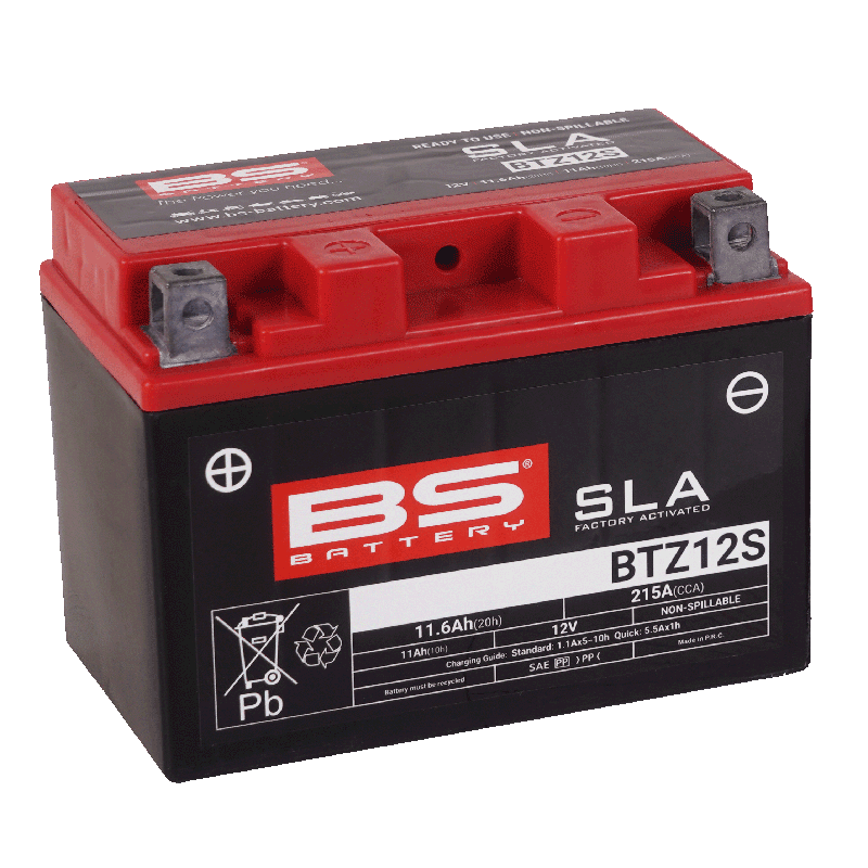 Акумулатор BTZ12S  BS Battery